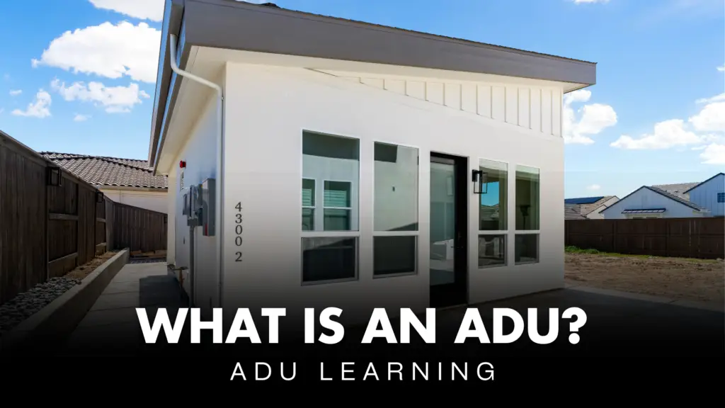 What is a ADU?